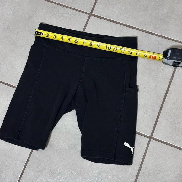 Puma Women‎ Black Biker Active Shorts Size Small - Picture 6 of 7